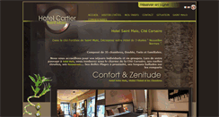 Desktop Screenshot of hotel-cartier.com